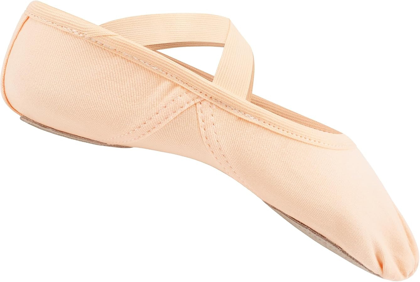 Stelle Ballet Shoes for Women Highly Stretch Canvas Dance Slipper Ballet Mesh Flats Non-Slip Yoga | Amazon (US)