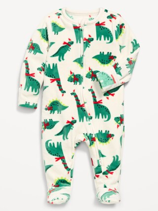 Velvet 2-Way-Zip Sleep & Play Footed One-Piece for Baby | Old Navy (US)