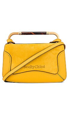 See By Chloe Ella Small Shoulder Bag in Misty Gold from Revolve.com | Revolve Clothing (Global)