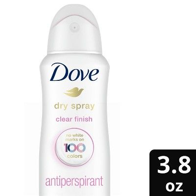 Dove Beauty Clear Finish 48-Hour Invisible Antiperspirant & Deodorant Dry Spray - 3.8oz | Target
