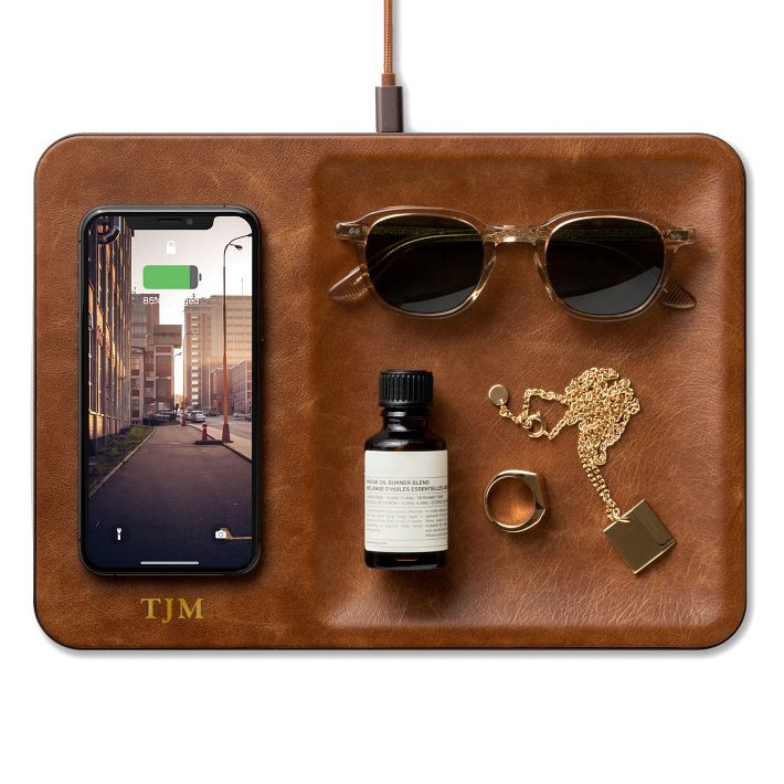 Courant Wireless Charging Accessory Tray | Mark and Graham