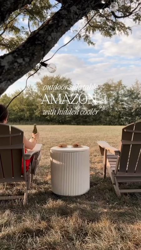 Outdoor Find! 2 in 1 side table and cooler from Amazon. I also linked my adjustable Adirondack chairs 

#LTKhome #LTKSeasonal #LTKVideo