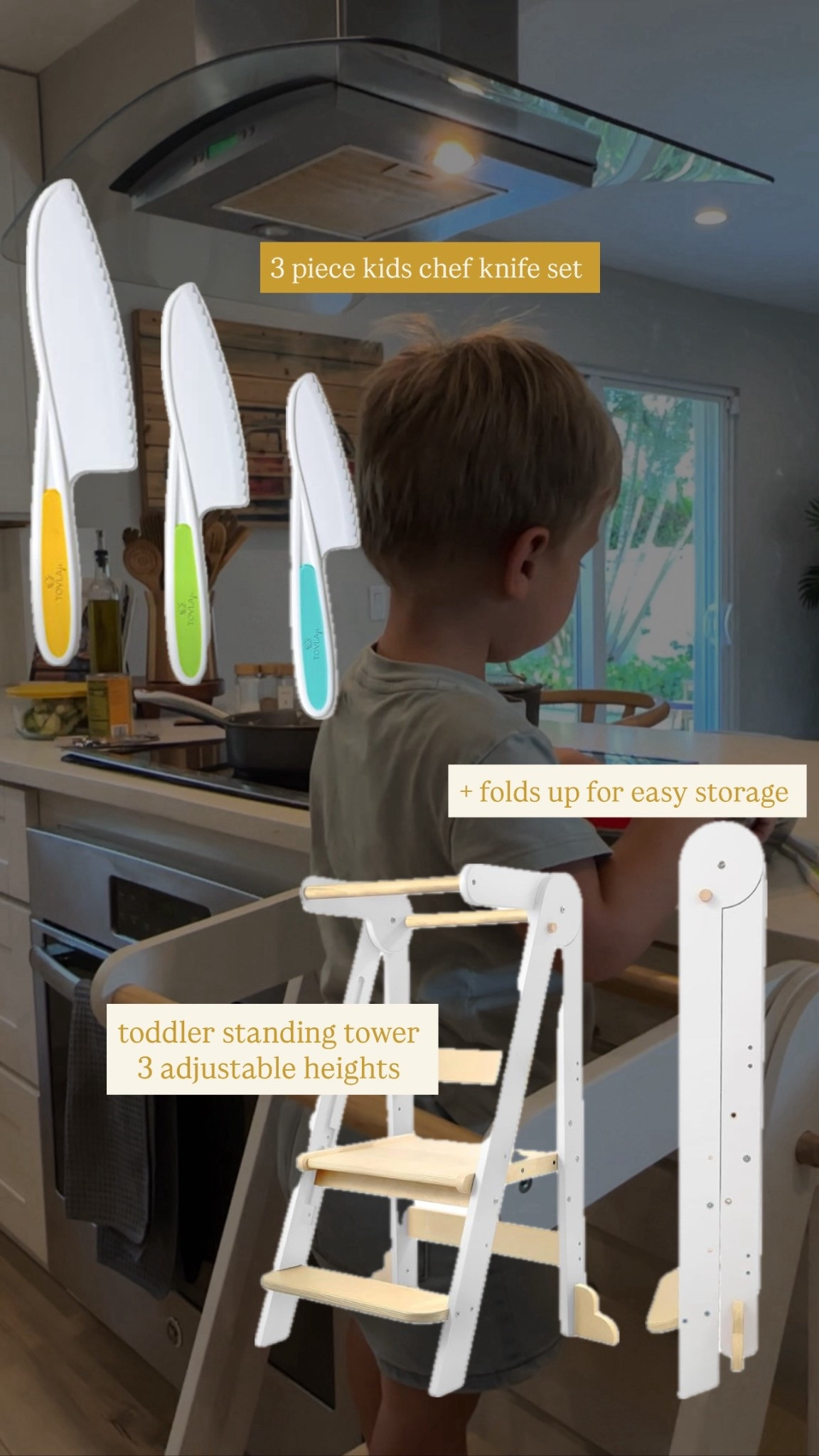 two of our go to items that make getting the kids involved in the kitchen a whole lot easier 

#LTKFamily #LTKHome #LTKKids