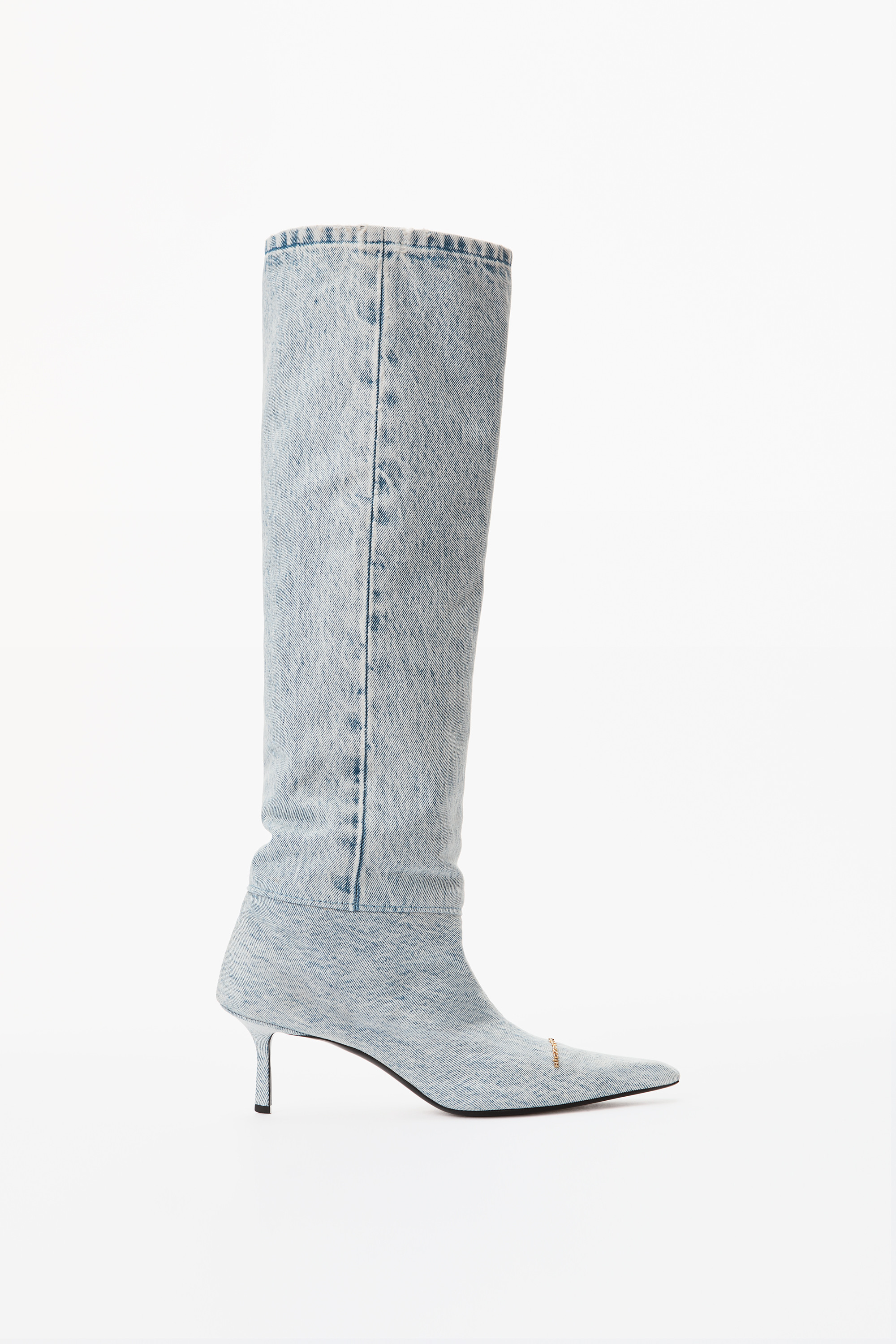 VIOLA 65 SLOUCH BOOT IN DENIM | Alexander Wang