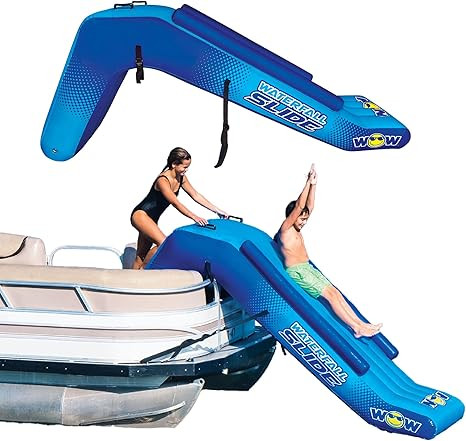 WOW Sports Pontoon Waterfall Slide | Amazon (US)