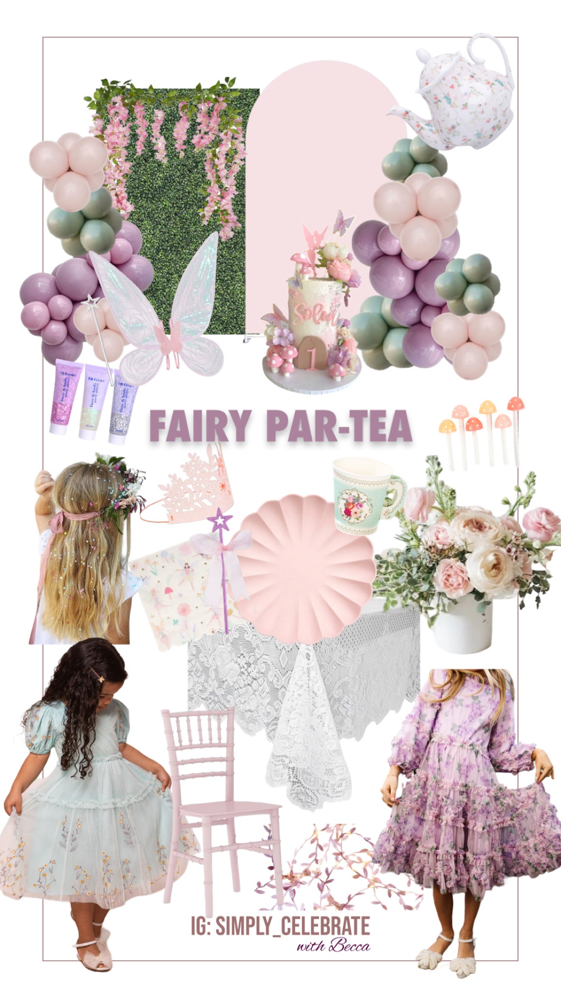 The sweetest spring theme — Fairy Par-tea or Fairy First Birthday! All the girl mom dreams come true 🫖🧚🏻‍♀️

#LTKparties #LTKSeasonal #LTKkids