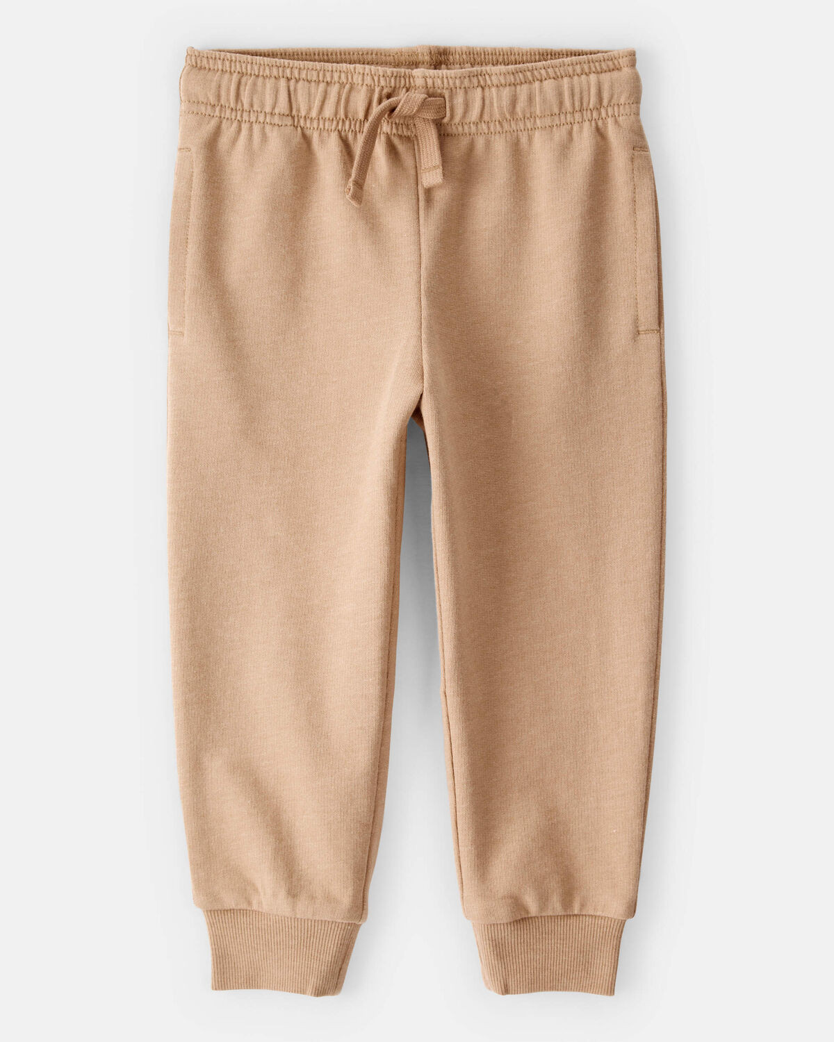Toddler Boy French Terry Jogger - Tan | Carter's Inc
