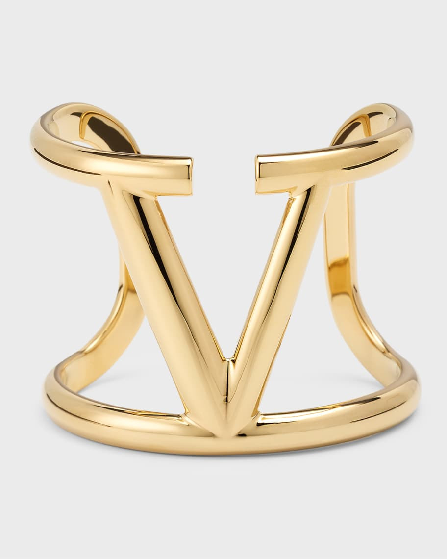 VLogo Cuff Bracelet | Neiman Marcus