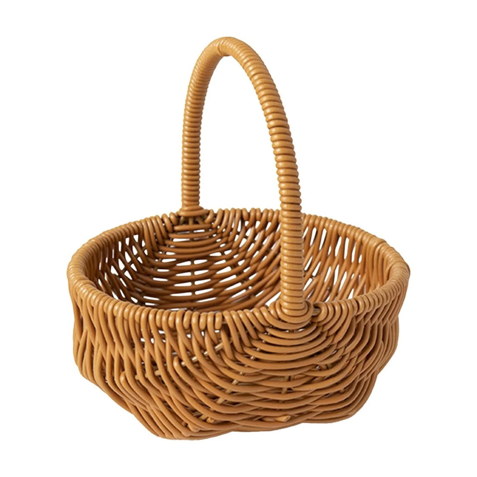 Qocolhg Small Wicker Easter Basket for Kids,Mini Bunny Basket for Organizing Flowers Storage Bins... | Walmart (US)