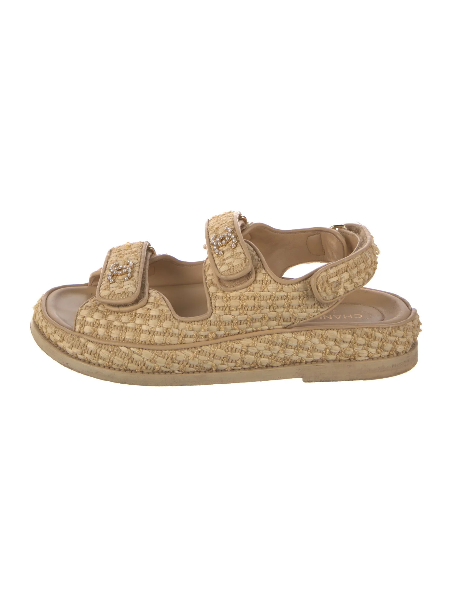 2021 Interlocking CC Logo Espadrilles | The RealReal