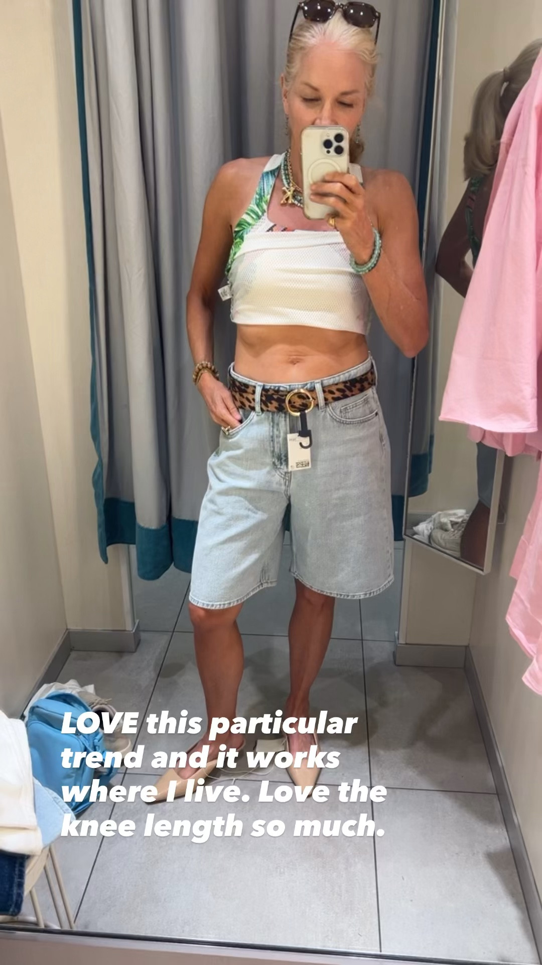 Oversized slouchy jorts at a low price. I sized up TWO sizes here to get the look I want. Normally a 0-2 I am wearing a 6  