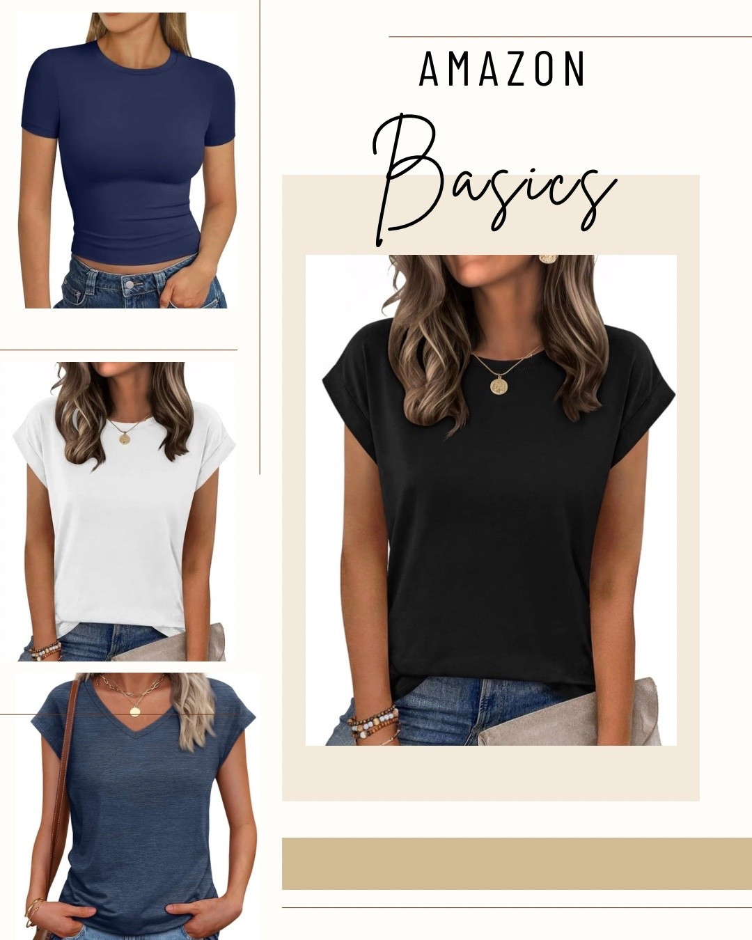 Amazon women’s basics you’ll wear on repeat 🤍

#LTKActive #LTKdayinmylife #LTKSaleAlert