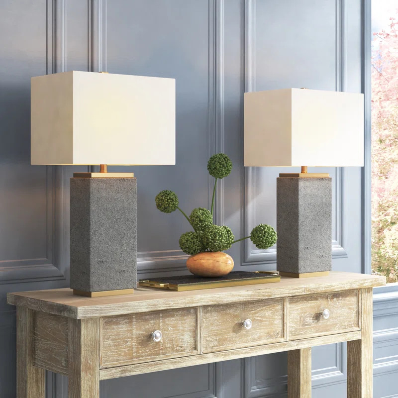 Minster 28" Table Lamp Set | Wayfair North America