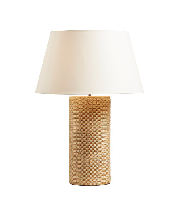 Balabac Column Lamp - Sand | OKA US