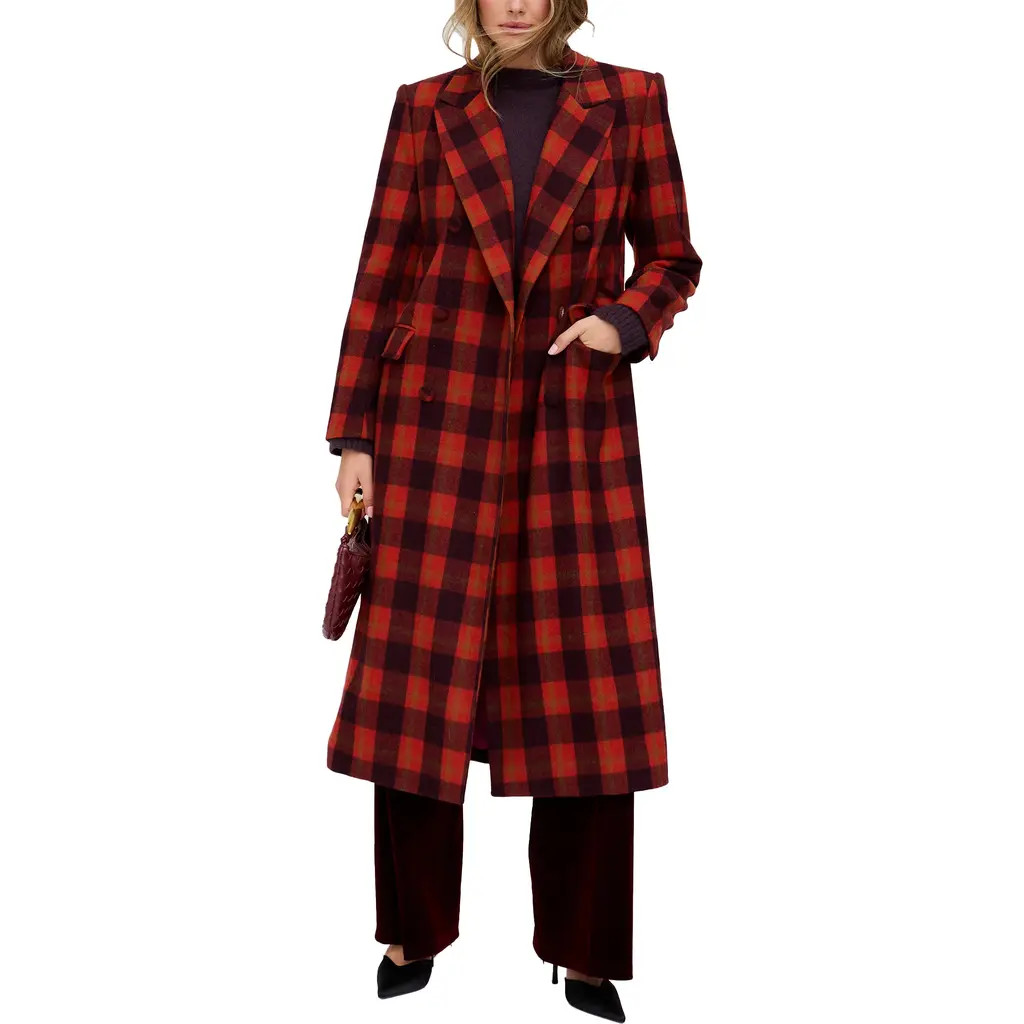 Lily and Lionel London Tamara Coat in Orange at Nordstrom, Size 4 | Nordstrom