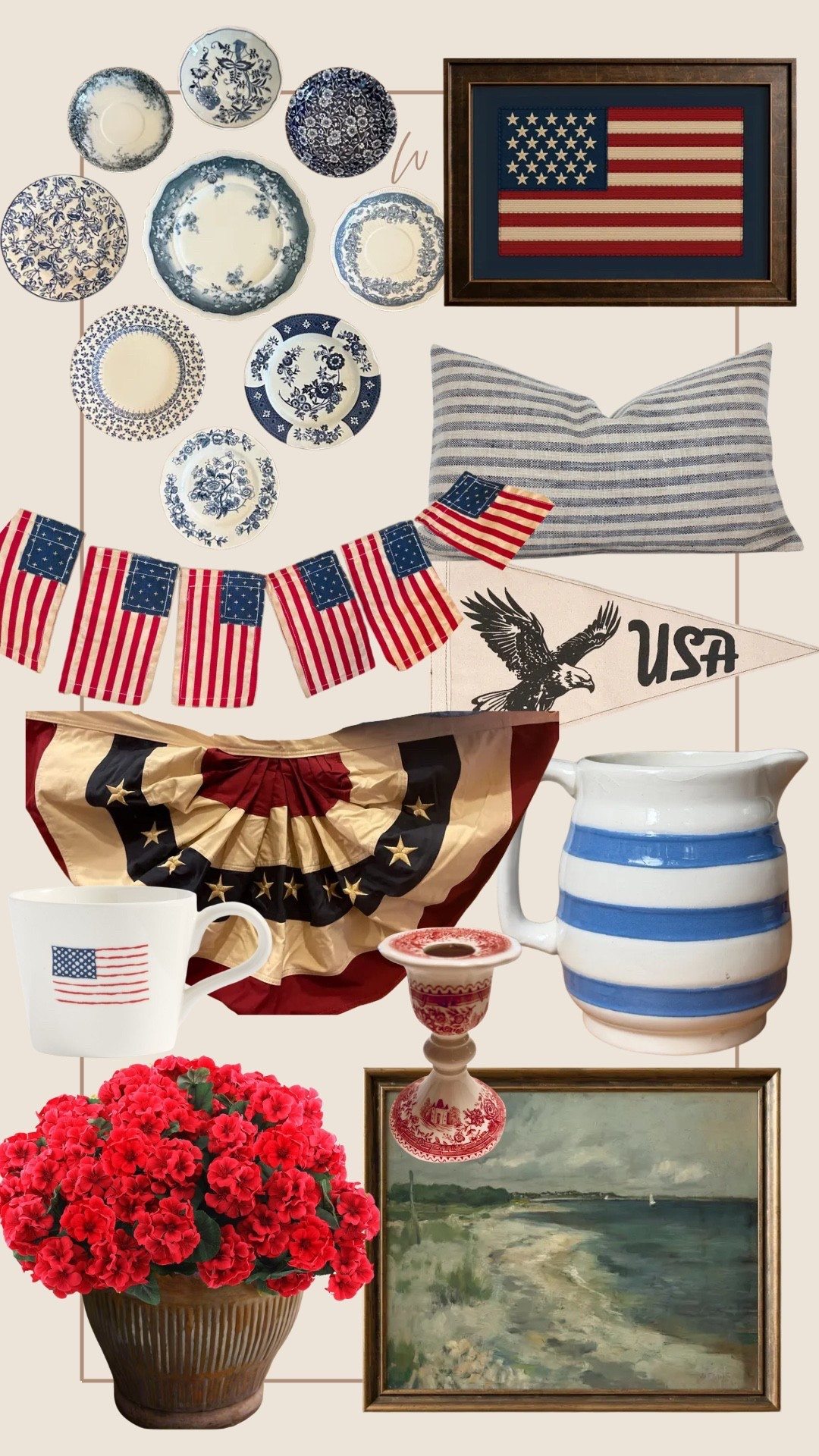 Vintage Americana decor!

#LTKHome #LTKSeasonal