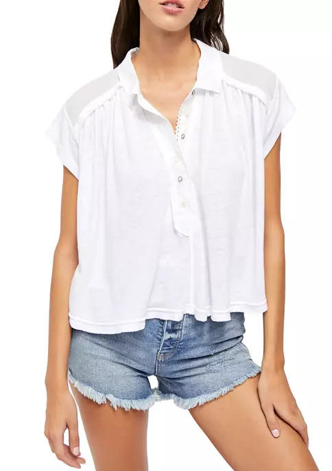 Low Down Henley Top | Belk