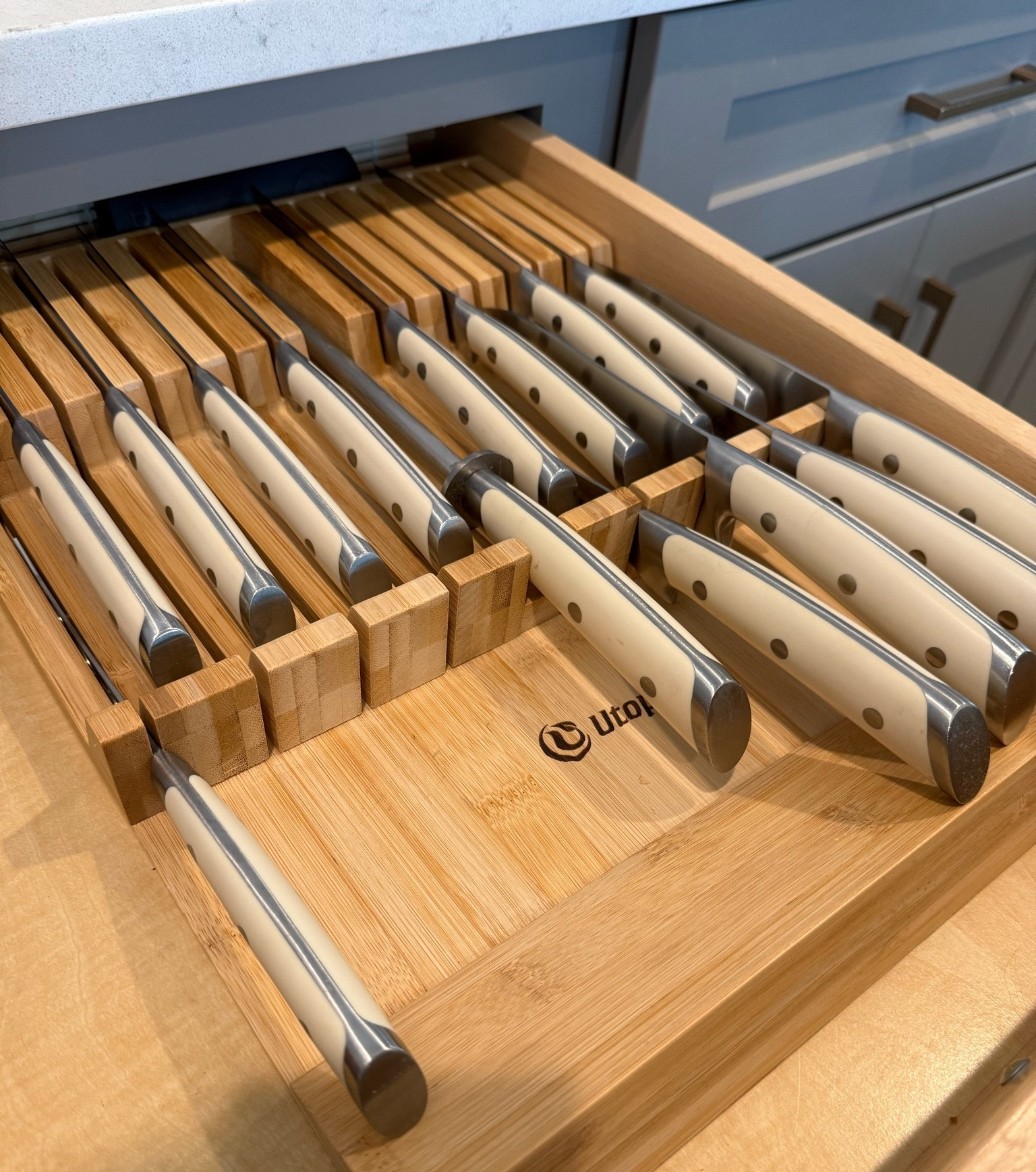 Knife organizer for drawer!

#LTKHome #LTKfoodie