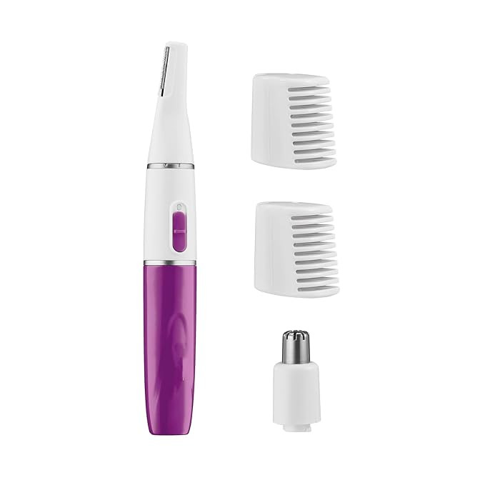 Conair Precision Eyebrow and Facial Trimmer for Women | Pain-free precision groomer with attachme... | Amazon (US)