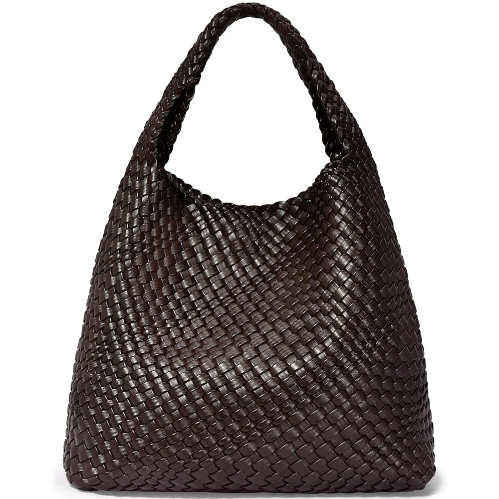 oscaurt Tragetasche für Damen, gewebte Ledertasche, gewebte Tragetasche, Damen-Handtaschen, Schu... | Amazon (DE)