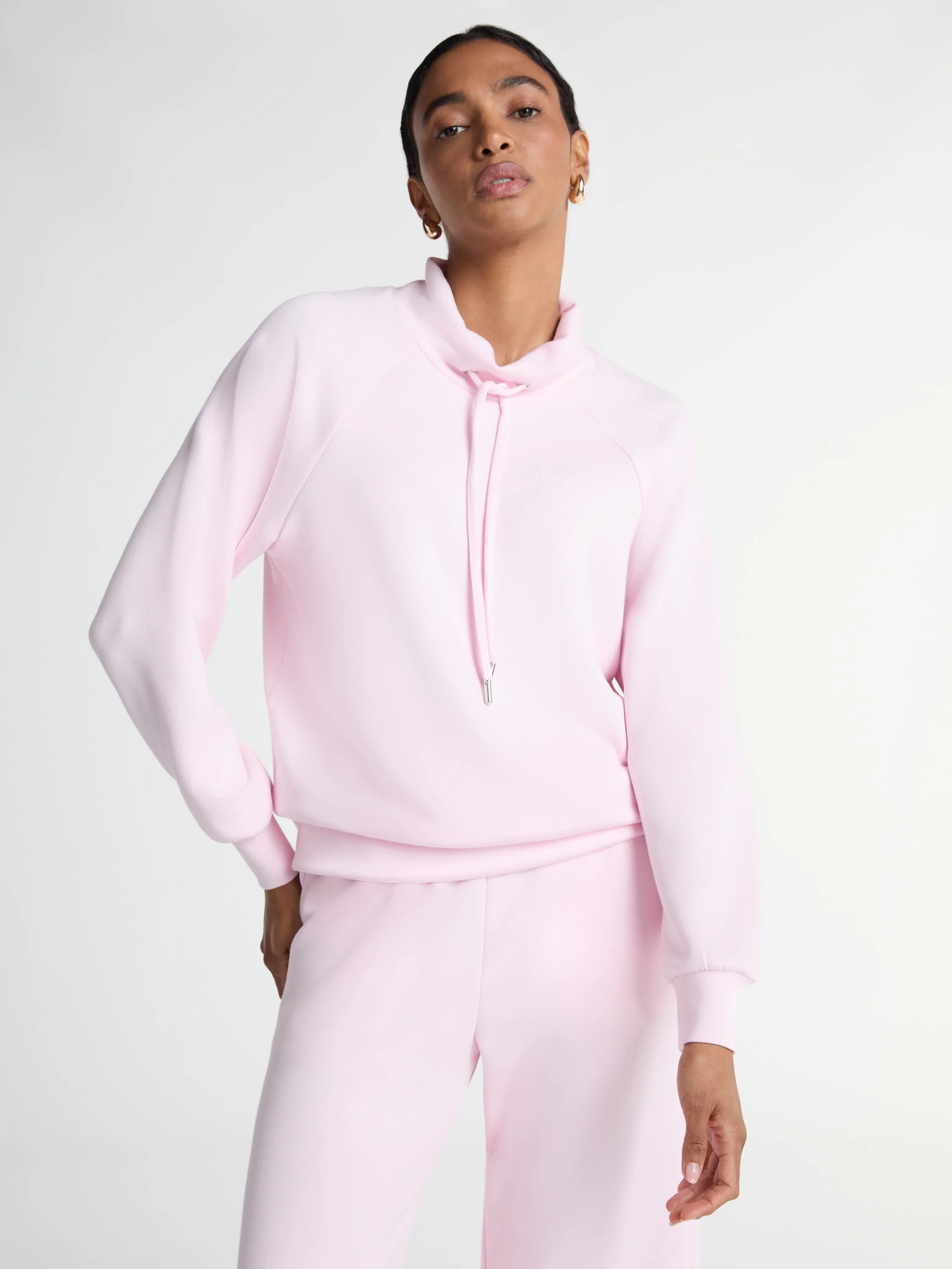 Scoop Women's and Women’s Plus Ultimate ScubaKnit Funnel Neck Sweatshirt, Sizes XS-4X | Walmart (US)