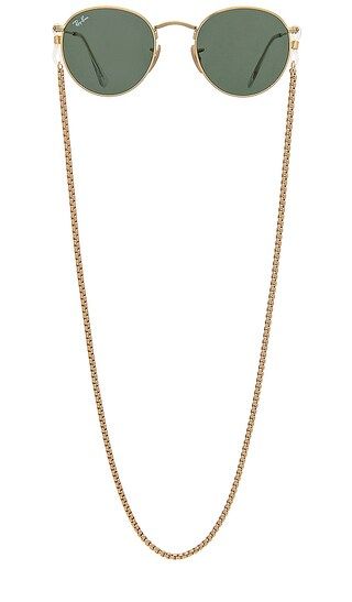 Linked Up Sunglass Chain in Gold | Revolve Clothing (Global)