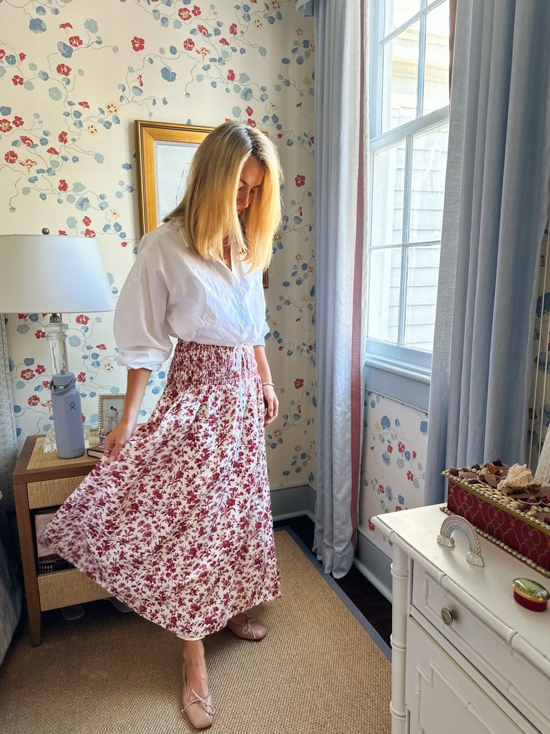 My Favorite Pre-Fall Smocked Skirt 

 #LTKSeasonal