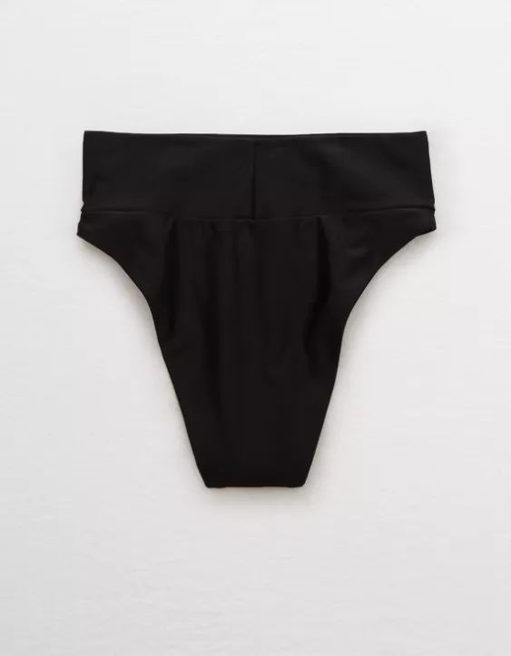 Aerie High Cut Cheeky Bikini Bottom | American Eagle Outfitters (US & CA)