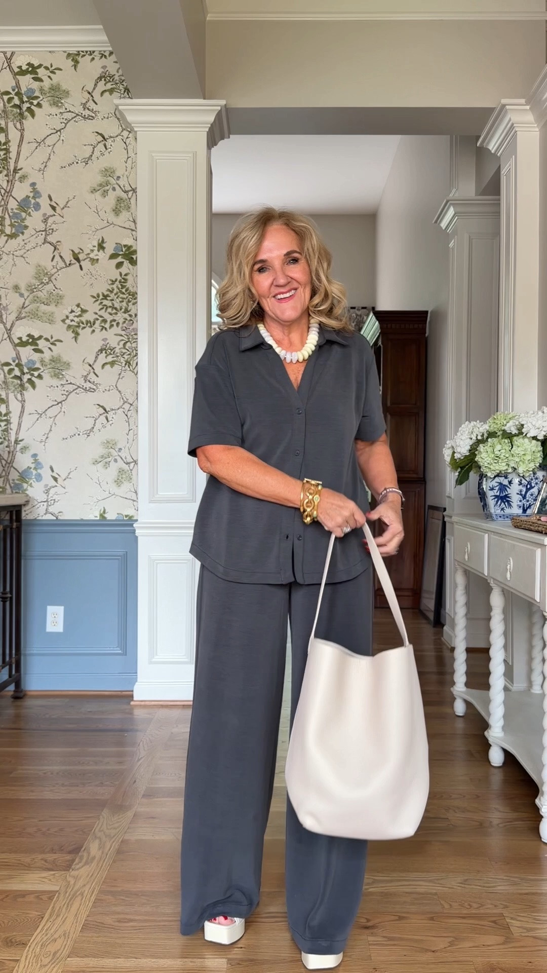 Woah. Comfort and elegant. That’s how this makes you feel. 

Spanx new sandwashed fabric is divine. 
Top med 
Bottom med petite

#LTKOver40 #LTKootd #LTKPetite