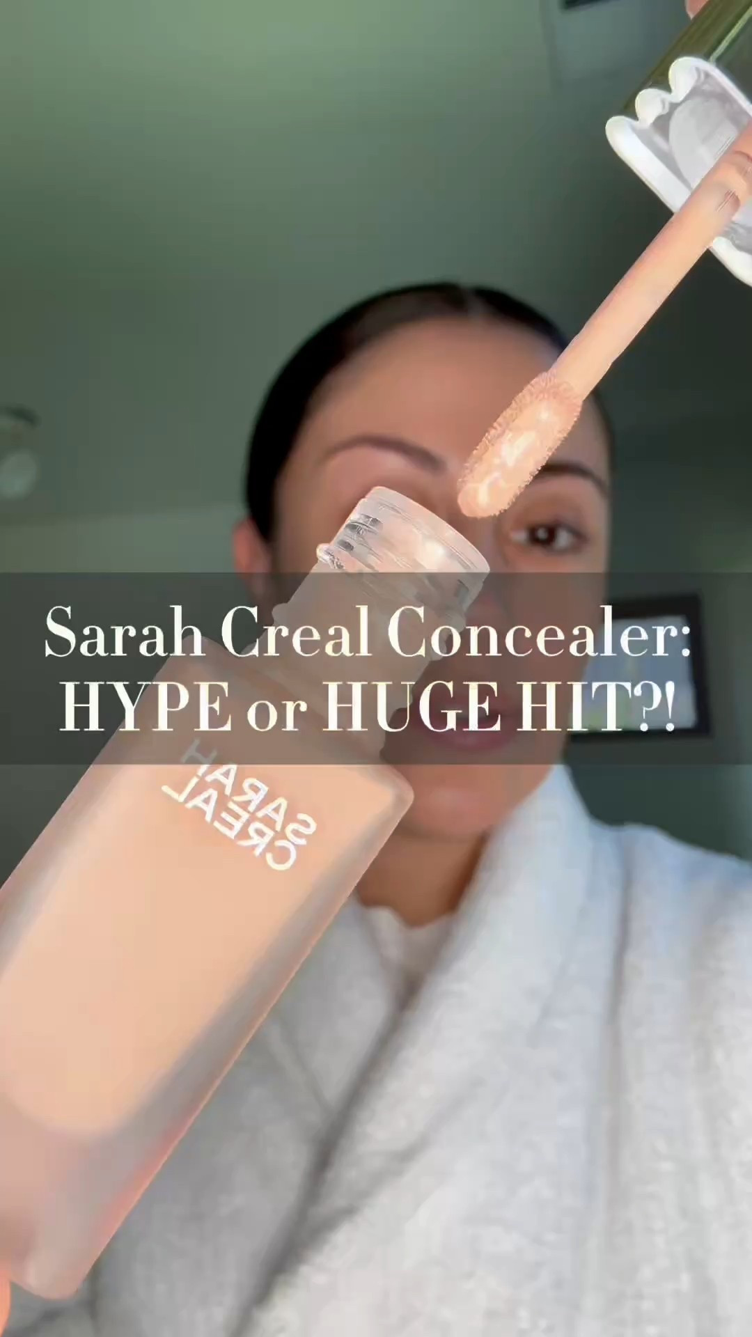 Searching for the PERFECT concealer? 👀 I put the Sarah Creal Concealer to the TEST! Find out if it's a holy grail or a skip! 🙅🏻‍♀️ @SARAH CREAL BEAUTY 

#concealerreview #makeup #beauty #sarahcrealbeauty #highendmakeup #makeupaddict #honestreview #viralmakeup #makeuprecommendations #beautyhacks #concealertips #sarahcrealmakeup #luxurybeauty #makeuptutorial #productreview

#LTKBeauty #LTKSaleAlert #LTKFindsUnder100