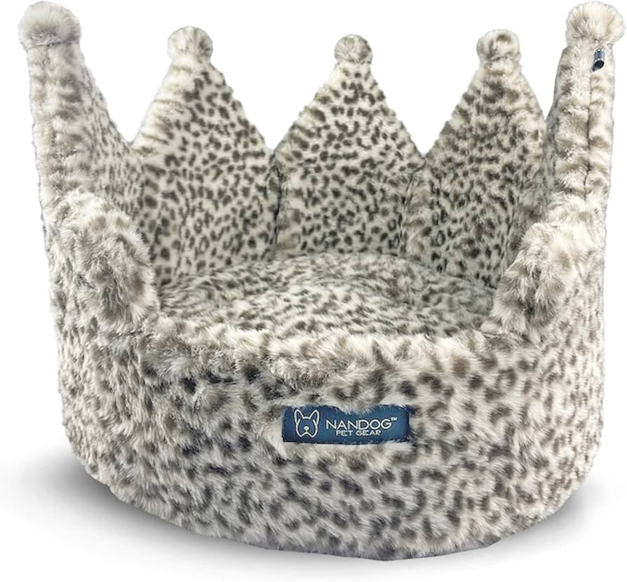 NANDOG PET Gear Crown Dog and Cat Bed Collection for Small Breeds - Made of Ultra Soft Micro-Plus... | Amazon (US)