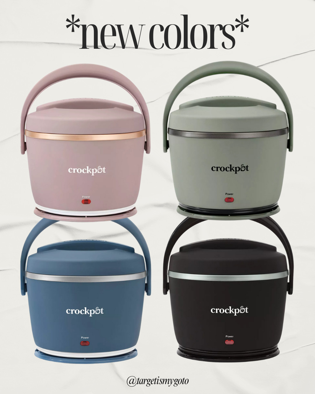 Say hello to the new matte Crockpot colors at Target! 😍 Sleek, modern, and perfect for fall cooking vibes 🍂🍲 Which color are you grabbing? 

 #TargetFinds #CrockpotSeason #KitchenGoals #LTKHome #LTKFindsUnder50