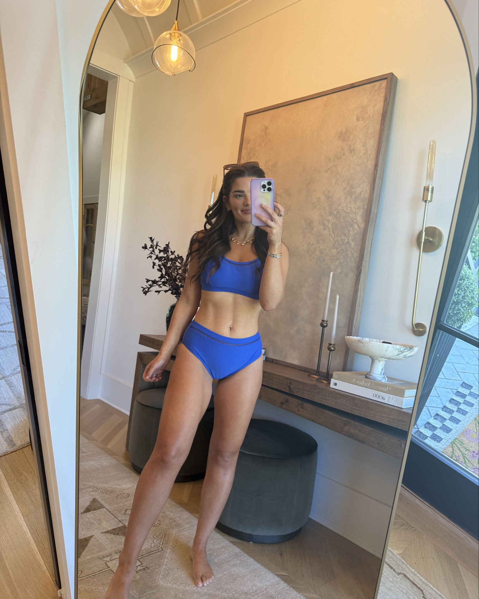 Pop of color with the cutest cover up dress! Size medium in everything! 

Use code: Life15 15% off over 70USD+ // Life20 20% off over 109USD+ 