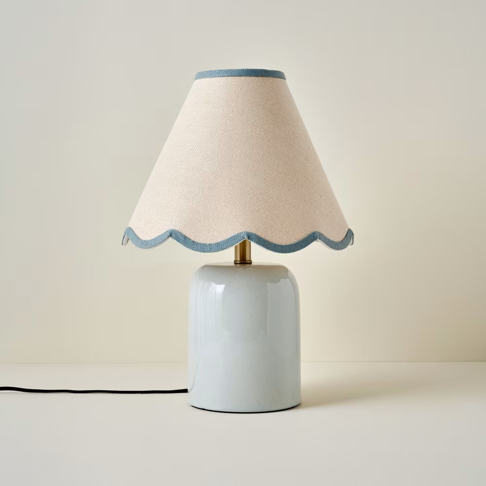 Farrah Table Lamp - Mist Blue | Magnolia
