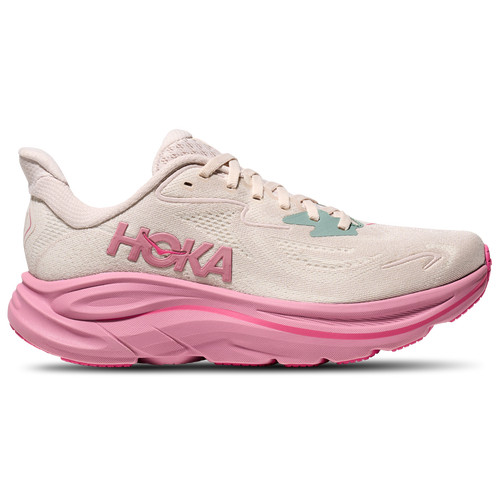 HOKA Womens HOKA Clifton 10 - Womens Running Shoes Rose Cream/Dried Rose Size 09.0 | Foot Locker (US)