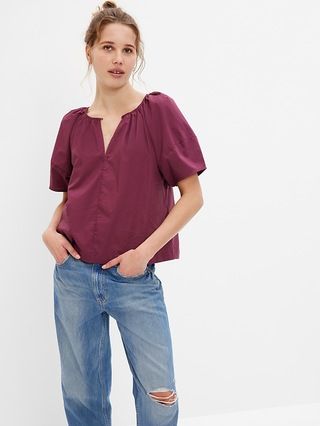 Puff Sleeve Top | Gap (US)