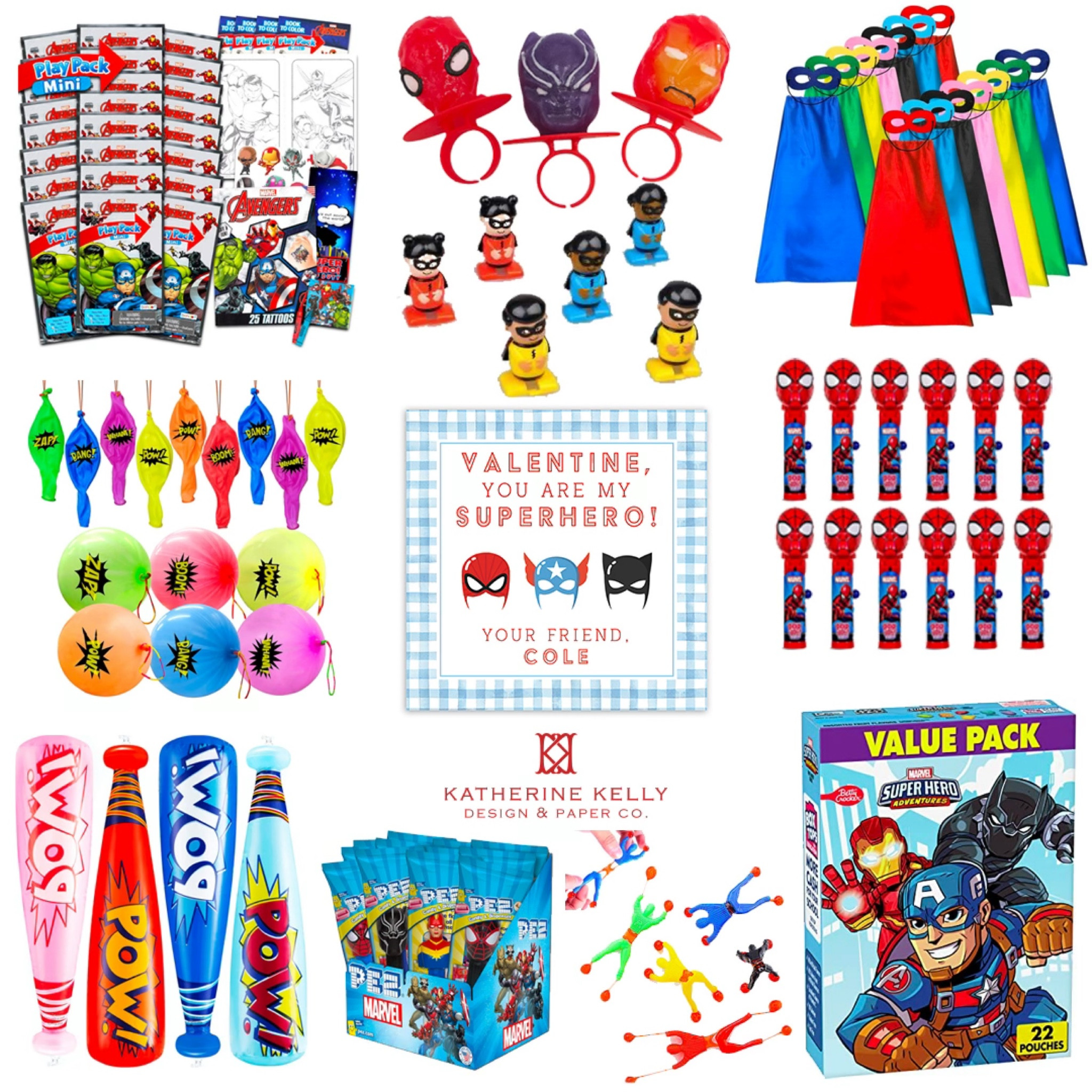 Super Hero | Superhero | DC comics | Marvel | Cape | Mask | Batman | Spider-Man | Spiderman | Captain America | Children’s Valentine’s Day Gift Ideas | Class Valentine | Class Valentine’s Day Gifts | Kid’s Valentines | Kids Valentine | Valentine’s Day Pairing Ideas | Pairings | Pairing Ideas | KKD | Katherine Kelly Design | Vday | Adorable | Cute | Preppy | Watercolor

#LTKGiftGuide #LTKSeasonal #LTKparties
