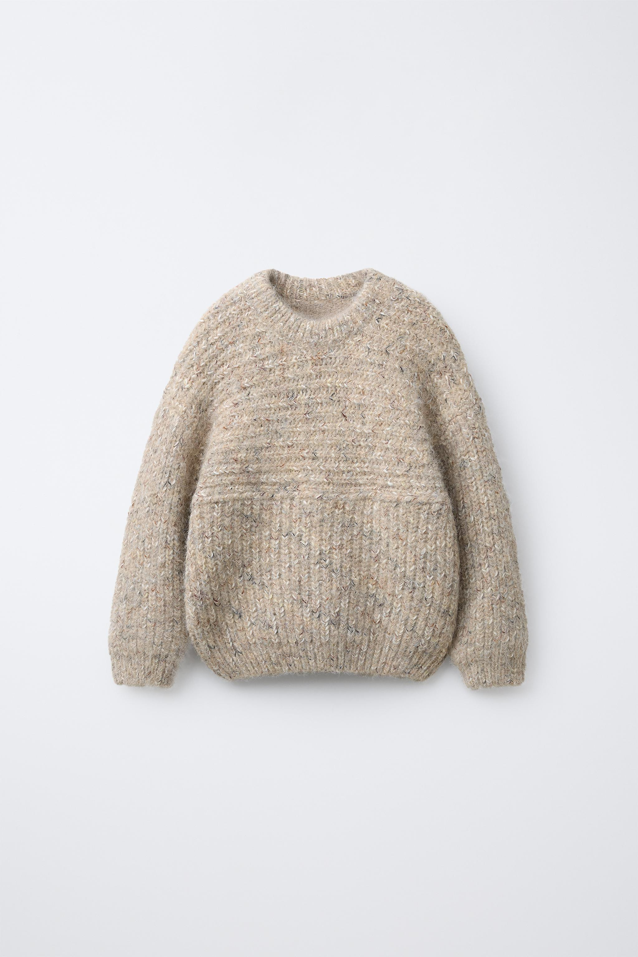 WOOL BLEND KNIT JUMPER | Zara US