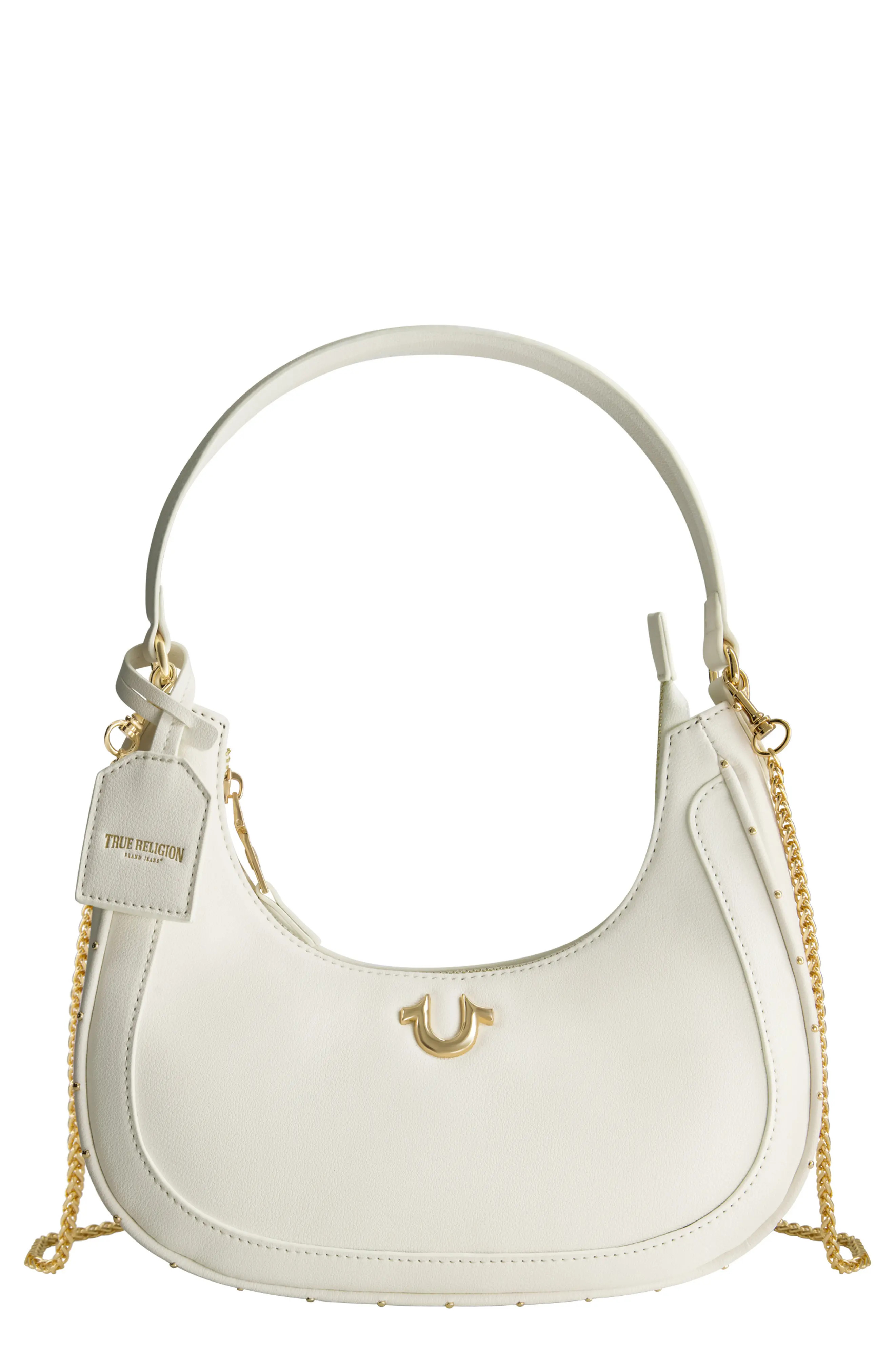 True Religion Zip Top Crescent Hobo Bag (Women) | Nordstrom | Nordstrom