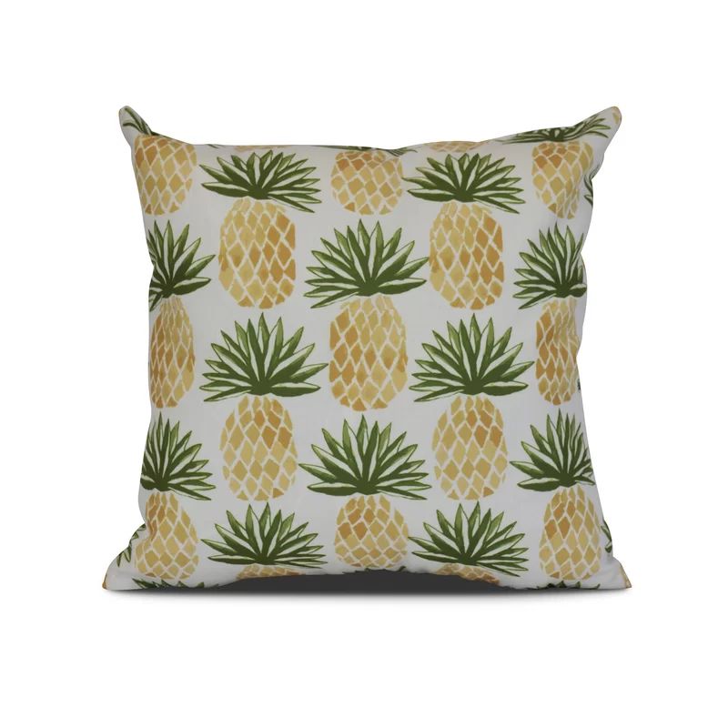 Costigan Pineapple Stripes Outdoor Throw Pillow | Wayfair North America