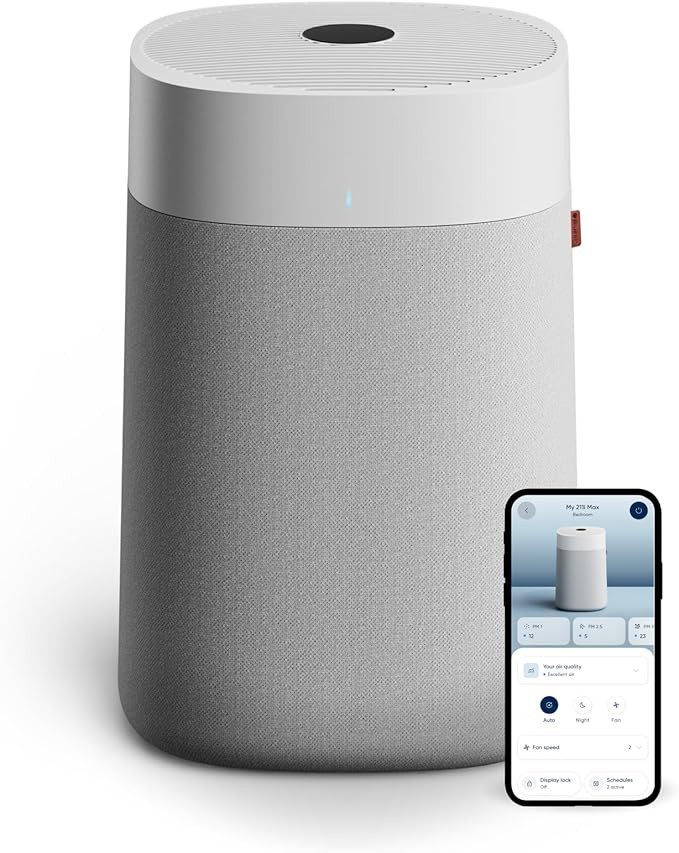 BLUEAIR Air Purifiers for Large Rooms, Cleans 3,048 Sqft In One Hour, HEPASilent Smart Air Cleane... | Amazon (US)