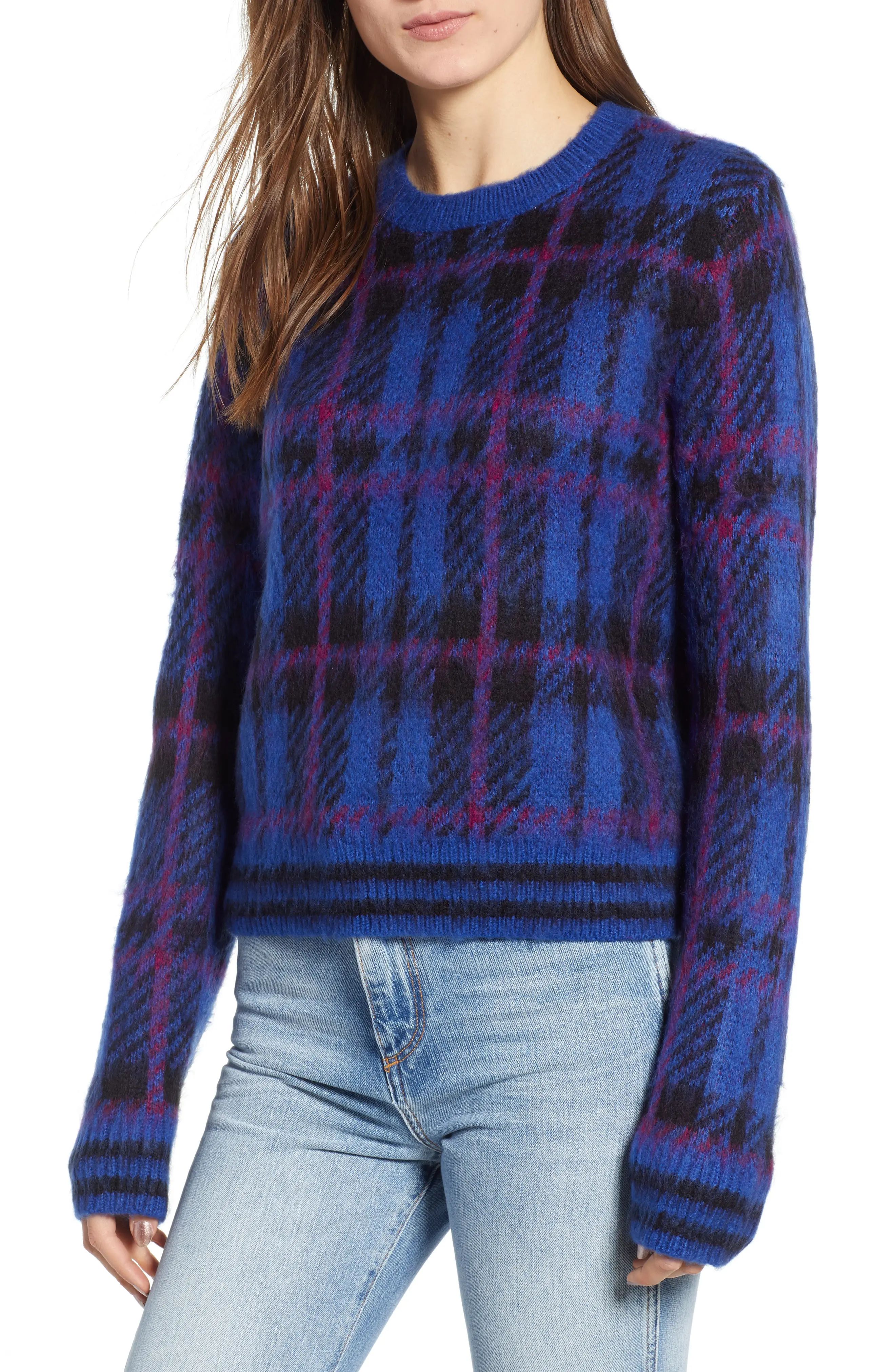 BP. Plaid Sweater (Regular & Plus Size) | Nordstrom