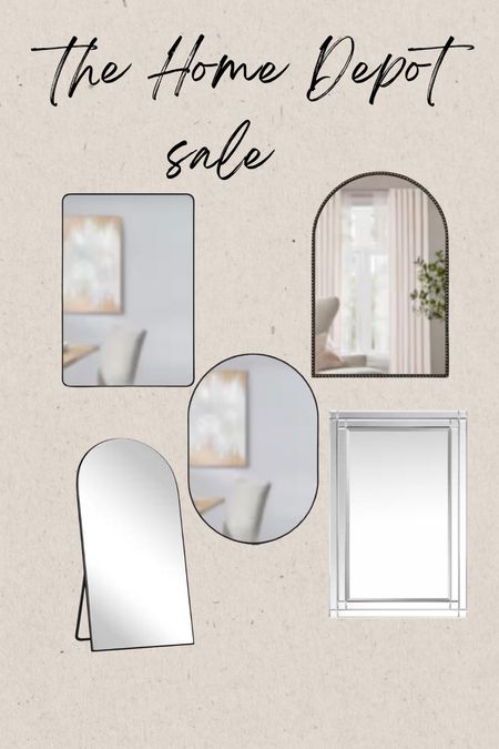 The Home Depot mirror sale

#LTKstyletip #LTKhome #LTKsalealert