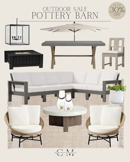 Pottery Barn Sale / Pottery Barn Outdoor Sale / Outfoor Furniture Sale / Outdoor Patio Sale / Outdoor Seating / Outdoor Furniture / Outdoor Firepits / Outdoor Decor / Patio Decor / Patio Planters / Outdoor Area Rugs / Outdoor Umbrella / Outdoor Tables / Outdoor Lighting / Patio Accent Lighting / 

#LTKsalealert #LTKSeasonal #LTKhome