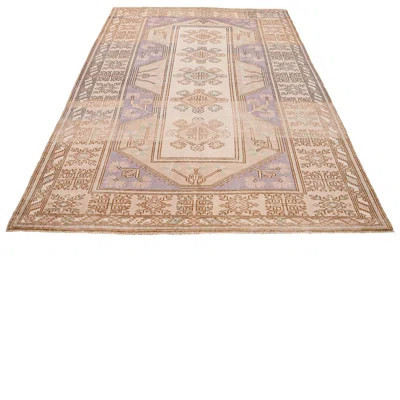 One-of-a-Kind 5'1'' x 8'1'' 1970s Area Rug in Beige/Red | Wayfair North America