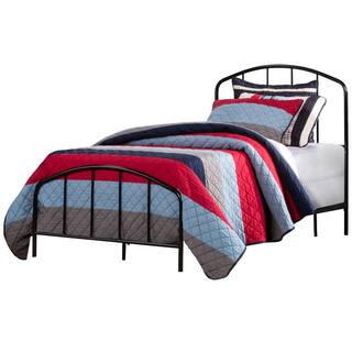 Hillsdale Furniture Tolland Black Twin Arched Spindle Bed 2587-330 - The Home Depot | The Home Depot