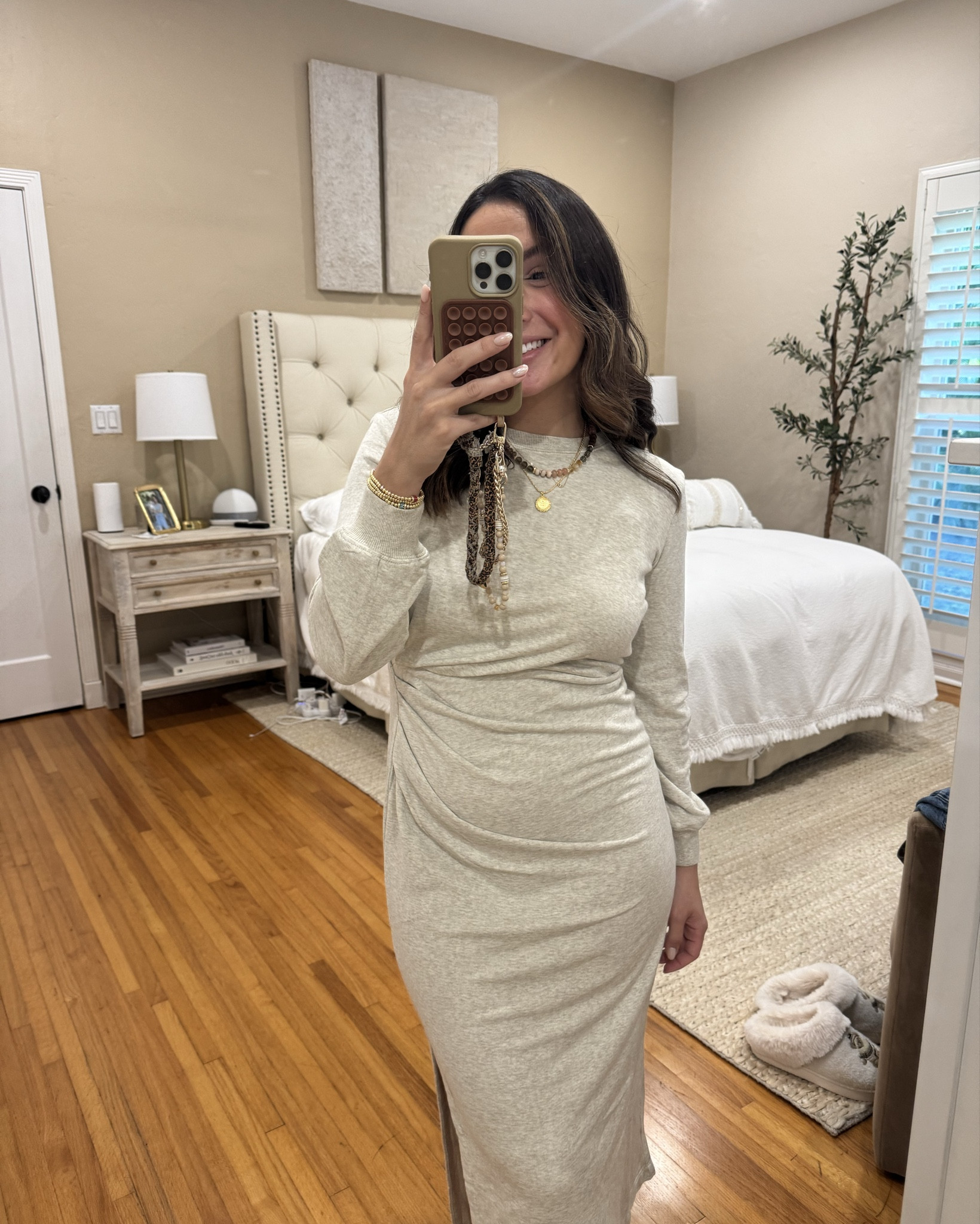 Size small (regular) dress! 50% off currently 

#LTKSaleAlert #LTKCyberWeek