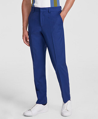 HUGO by Hugo BossMen's Modern-Fit Solid Wool-Blend Suit Trousers - CLOSE OUT! | Macy's