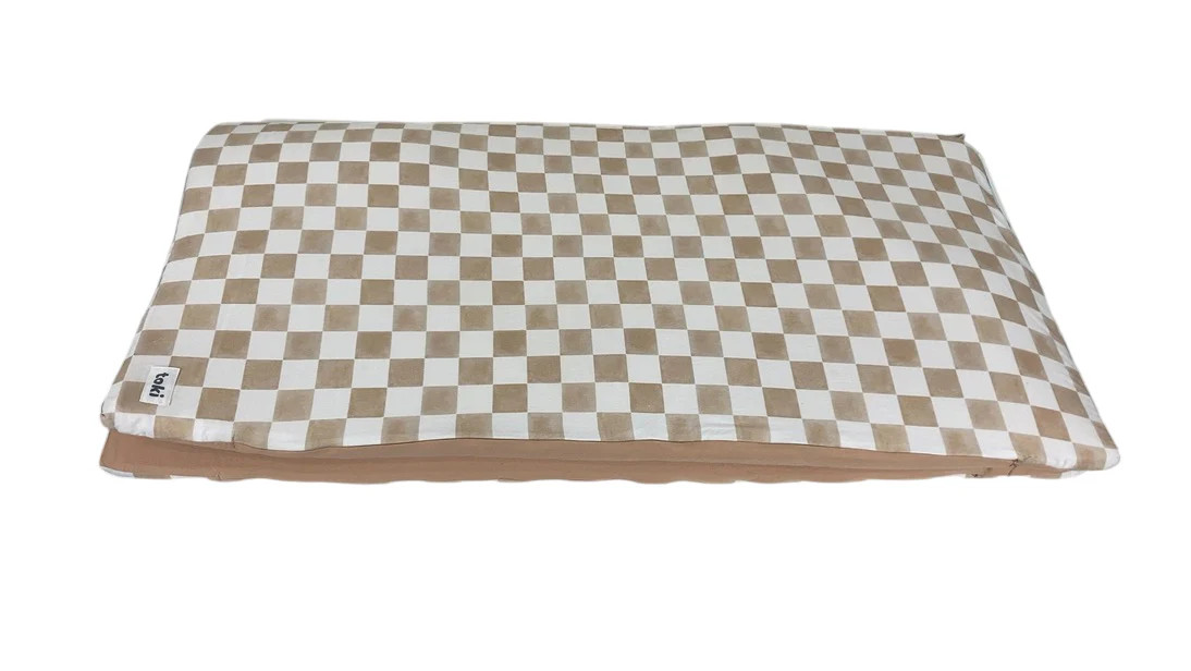 Toki Kids Standard Padded Play Mat 40" x 40", Checker ToffeeDefault Title | GoodBuy Gear