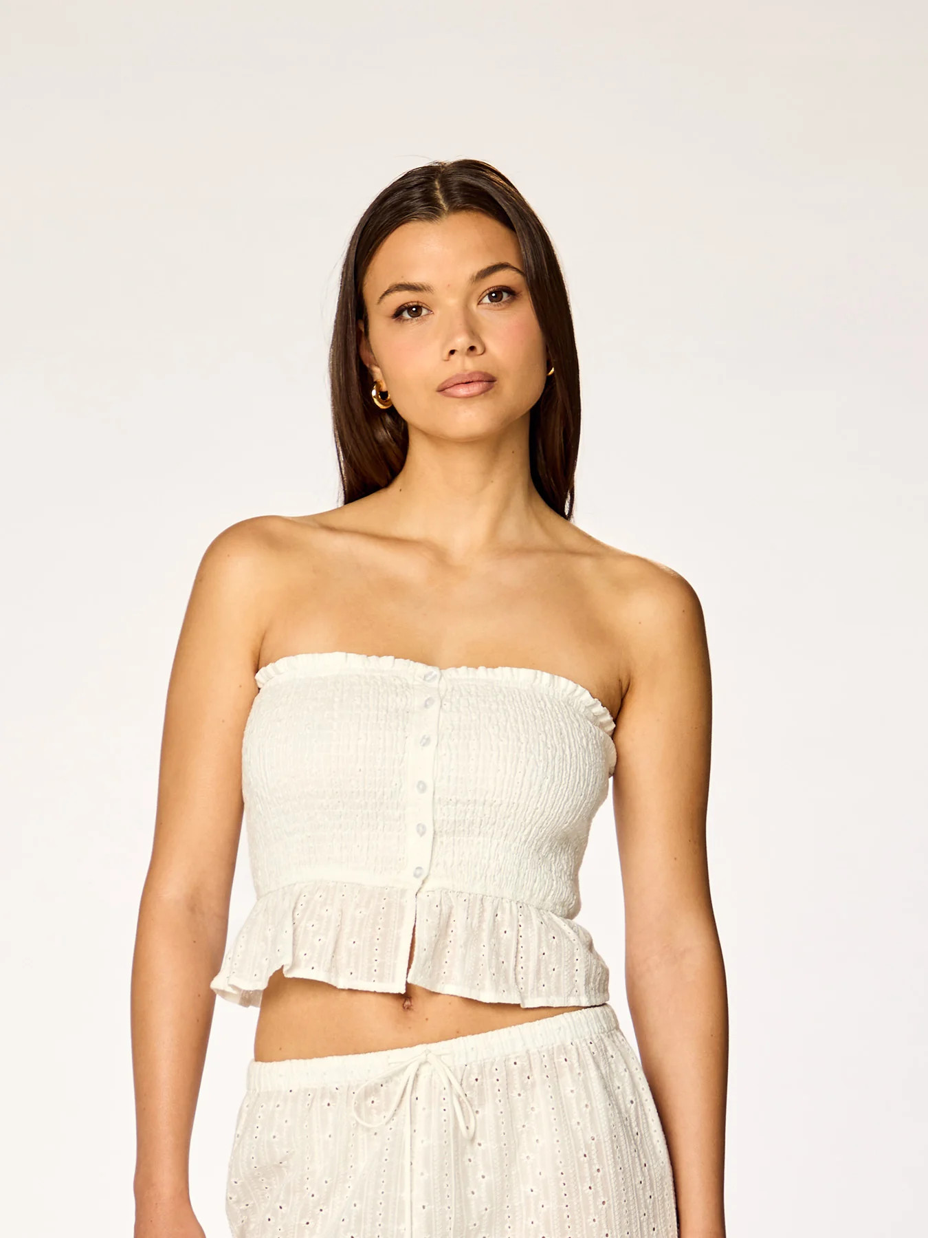 BREEZE - Bandeau Top • White | Ninety-9